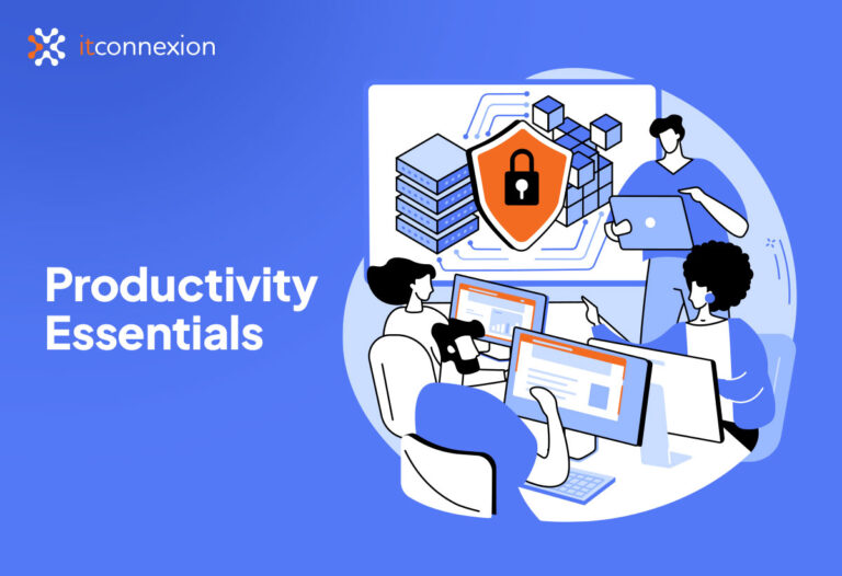 Office team using computers with slow and outdated IT systems affecting productivity